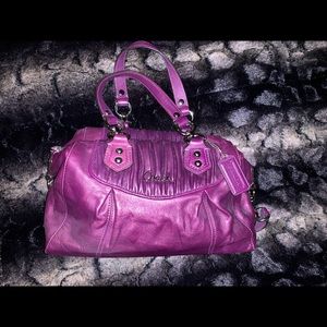 Coach Purse Purple